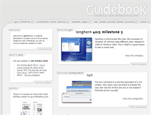 Tablet Screenshot of guidebookgallery.org